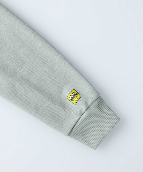 Right-on（ライトオン）の「プリントパーカー(スポンジ・ボブ)（パーカー・キッズ・ライム/ベージュ・105/155/130/140/120）」の12枚目の写真