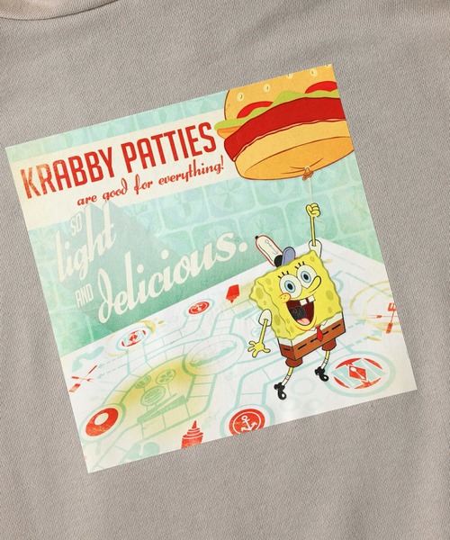 Right-on（ライトオン）の「プリントパーカー(スポンジ・ボブ)（パーカー・キッズ・ライム/ベージュ・105/155/130/140/120）」の14枚目の写真