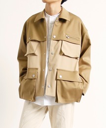 KIIT キート / P/C W FACE FIELD JACKET ダブルフェイスフィールドジャケット / KIH-Y97-502