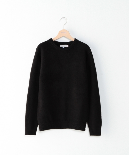 BEAUTY&YOUTH UNITED ARROWS（ビューティーアンドユースユナイテッドアローズ）の「＜steven alan＞ AIRY SHAGGY RVR CN/ﾆｯﾄ ◆（ニット/セーター・メンズ・ホワイト/ブラック/ライトブルー/ネイビー/グレー/レッド・SMALL/LARGE/MEDIUM/X-LARGE）」の3枚目の写真