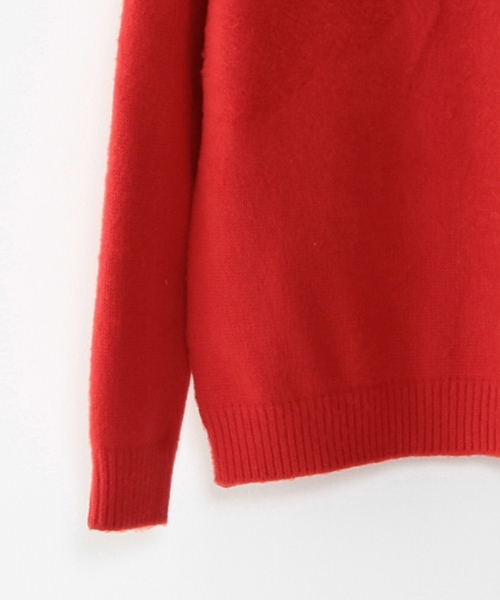 BEAUTY&YOUTH UNITED ARROWS（ビューティーアンドユースユナイテッドアローズ）の「＜steven alan＞ AIRY SHAGGY RVR CN/ﾆｯﾄ ◆（ニット/セーター・メンズ・ホワイト/ブラック/ライトブルー/ネイビー/グレー/レッド・SMALL/LARGE/MEDIUM/X-LARGE）」の10枚目の写真