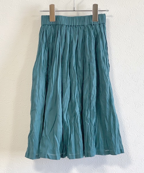 Life Support Products(ライフサポートプロダクツ)の「クリンクルスカート(80~160cm)(スカート・キッズ・ブラック/オレンジ/ブルー/マスタード・90/100/110/120/80/130/95/140/150/160)」の1枚目の写真