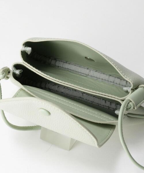 closet story（クローゼットストーリー）の「＜CONTROL FREAK＞ FL シェイプ ポシェット（ショルダーバッグ・レディース・オフホワイト/ライム/ブラック・FREE）」の13枚目の写真