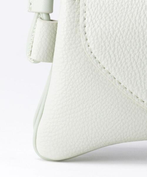 closet story（クローゼットストーリー）の「＜CONTROL FREAK＞ FL シェイプ ポシェット（ショルダーバッグ・レディース・オフホワイト/ライム/ブラック・FREE）」の12枚目の写真