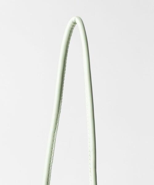 closet story（クローゼットストーリー）の「＜CONTROL FREAK＞ FL シェイプ ポシェット（ショルダーバッグ・レディース・オフホワイト/ライム/ブラック・FREE）」の11枚目の写真