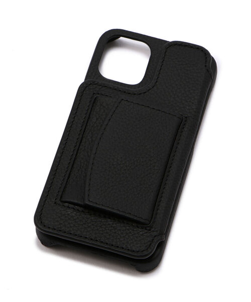 Demiurvo（デミウルーボ）の「iPhone12mini【DEMIURVO】デミウルーボBIRTH POCHE 背面手帳型スマホケース ストラップ付（スマホケース/カバー・レディース・ブラック・FREE）」の2枚目の写真