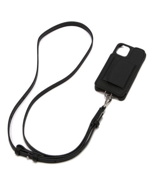 Demiurvo（デミウルーボ）の「iPhone12mini【DEMIURVO】デミウルーボBIRTH POCHE 背面手帳型スマホケース ストラップ付（スマホケース/カバー・レディース・ブラック・FREE）」の4枚目の写真