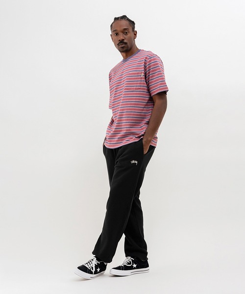 人気【STUSSY】★OVERDYED STOCK LOGO SWEATPAN.T★パンツ Stussy Overdyed Stock Logo Sweatpants Beige | S | 1106735_S