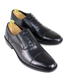SARABANDE 本革 軽量 内羽根ストレートチップ ビジネスシューズ キングサイズ対応 30cmまで クッションインソール 冠婚葬祭対応 (6930)