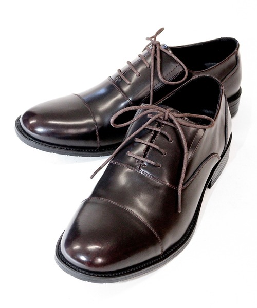 SARABANDE（サラバンド）の「SARABANDE / クッションインソール 本革 内羽根ストレートチップシューズ (6930)（ドレスシューズ・メンズ・ブラック/キャメル/ブラウン/ワインレッド/ブラック系その他・44/46/48/40/41/42/43/45/39/50/47）」の5枚目の写真