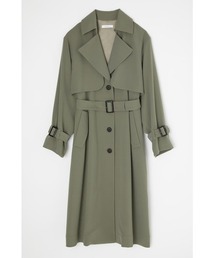 Moussy マウジー レディース のトレンチコート グリーン カーキ 緑色系 チェック柄 通販 Zozotown