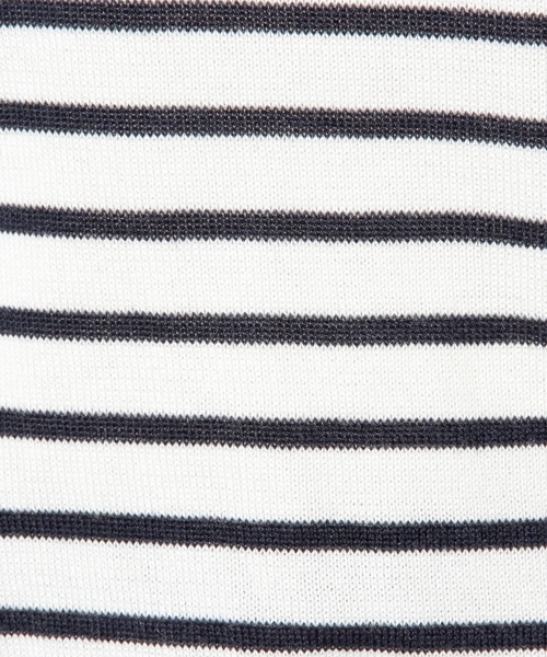 Another Edition(アナザーエディション)の「【展開店舗限定】ハイゲージボーダーフリルニットプルオーバー/ AE○ HGG BOR FRL PO(ニット/セーター・レディース・オフホワイト・フリー)」の9枚目の写真