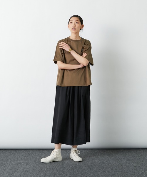 LOISIR（ロワズィール）の「タックディテールガウチョパンツ