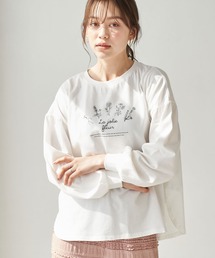 earth music&ecology | フラワーロゴプルオーバー ＊(Tシャツ/カットソー)