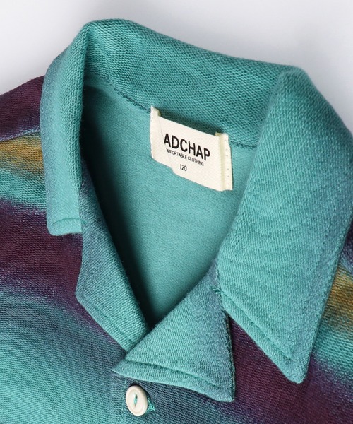 RADCHAP(ラッドチャップ)の「グラデーションボーダーカットソー半袖シャツ(シャツ/ブラウス・キッズ・ブルー/オレンジ・140cm/130cm/90cm/150cm/110cm/120cm/100cm)」の13枚目の写真