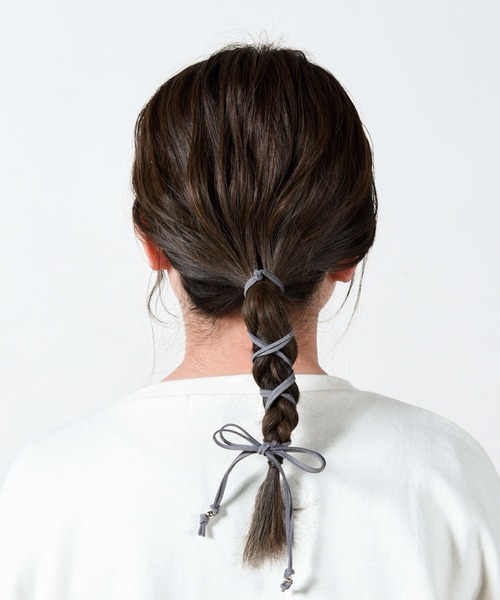 CALIFORNIA OUTFITTERS(カリフォルニア アウトフィッターズ)の「【LULKA(ルールカ)】スウェードヘアアレンジ紐(その他ヘアアクセサリー・レディース・ホワイト/ブラック/ベージュ/グレー/レッド/ピンク/ブラック系その他/ブラウン系その他/ベージュ系その他/ピンク系その他/レッド系その他/ベージュ系その他2/ベージュ系その他3・ONESIZE)」の16枚目の写真