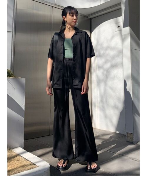 EMODA（エモダ）の「ハングショルダービスチェ（タンクトップ・レディース・ブラック/ベージュ/オレンジ/ミント・FREE）」の13枚目の写真