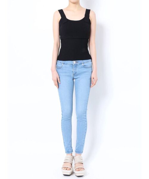 EMODA（エモダ）の「ハングショルダービスチェ（タンクトップ・レディース・ブラック/ベージュ/オレンジ/ミント・FREE）」の22枚目の写真