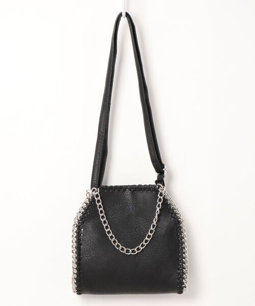 SpRay（スプレイ）の「２ＷＡＹチェーンＢＡＧ（ショルダーバッグ・レディース・ブラック/シルバー/イエロー/ライトグリーン・FREE）」の8枚目の写真