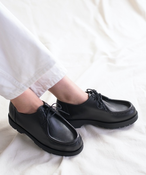 And A（アンドエー）の「KLEMAN クレマン / PADROR WOMEN(PADRE) パドレ チロリアンシューズ / #PADROR WOMEN(PADRE)（モカシン/デッキシューズ・レディース・ブラック・38/35/36/37）」の3枚目の写真