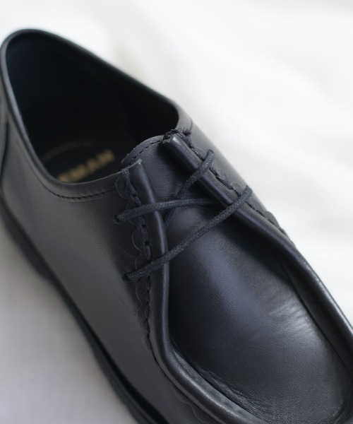 And A（アンドエー）の「KLEMAN クレマン / PADROR WOMEN(PADRE) パドレ チロリアンシューズ / #PADROR WOMEN(PADRE)（モカシン/デッキシューズ・レディース・ブラック・38/35/36/37）」の10枚目の写真