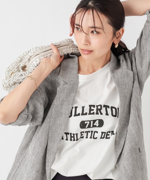 RIVE DROITE(リヴドロワ)の「グレンチェックオーバーライトジャケット(テーラードジャケット・レディース・ブラック/ブラウン・FREE)」の2枚目の写真