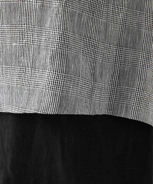 RIVE DROITE(リヴドロワ)の「グレンチェックオーバーライトジャケット(テーラードジャケット・レディース・ブラック/ブラウン・FREE)」の18枚目の写真