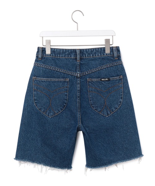 ROLLA'S(ローラス)の「【ROLLA'S】CLASSIC CUTOFF(デニムパンツ・レディース・ブルー・1/2/3)」の8枚目の写真