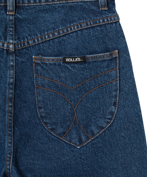 ROLLA'S(ローラス)の「【ROLLA'S】CLASSIC CUTOFF(デニムパンツ・レディース・ブルー・1/2/3)」の6枚目の写真