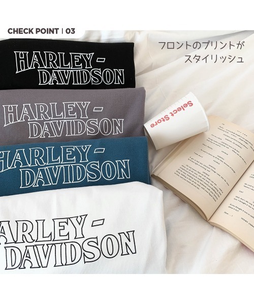 SONA（ソナ）の「SONYUNARA ステッチ半袖Tシャツ（Tシャツ/カットソー・レディース・アイボリー/ブラック/チャコールグレー/ブルー・FREE）」の5枚目の写真