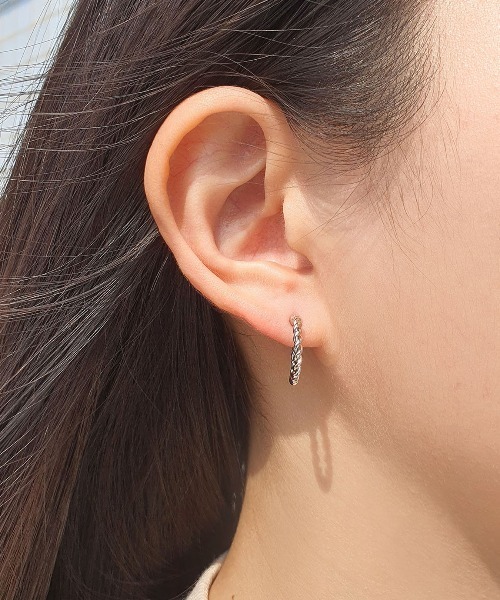 CEMONEMO(セモネモ)の「ツイスト リングピアス 2セット(ピアス(両耳用)・レディース・その他1/その他2/その他3/その他4/その他5/その他6・FREE)」の14枚目の写真