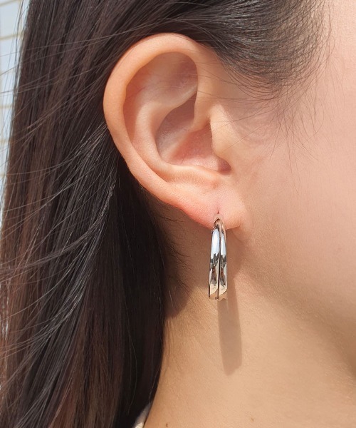 CEMONEMO(セモネモ)の「ツイスト リングピアス 2セット(ピアス(両耳用)・レディース・その他1/その他2/その他3/その他4/その他5/その他6・FREE)」の16枚目の写真