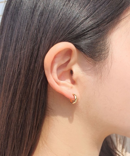 CEMONEMO(セモネモ)の「ツイスト リングピアス 2セット(ピアス(両耳用)・レディース・その他1/その他2/その他3/その他4/その他5/その他6・FREE)」の20枚目の写真