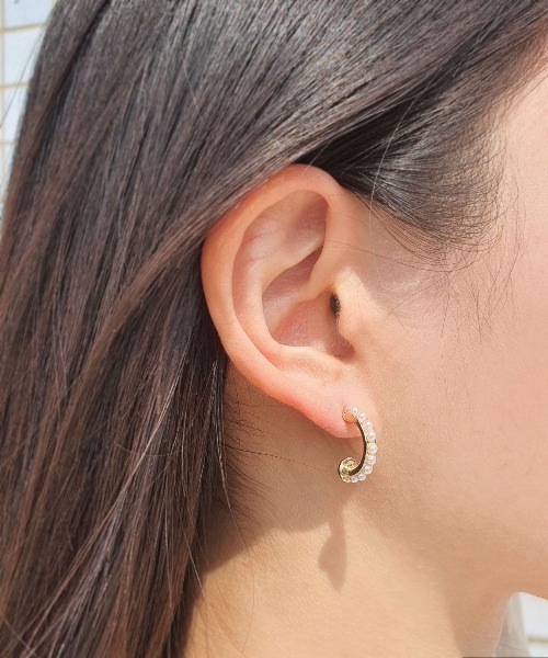 CEMONEMO(セモネモ)の「ツイスト リングピアス 2セット(ピアス(両耳用)・レディース・その他1/その他2/その他3/その他4/その他5/その他6・FREE)」の21枚目の写真