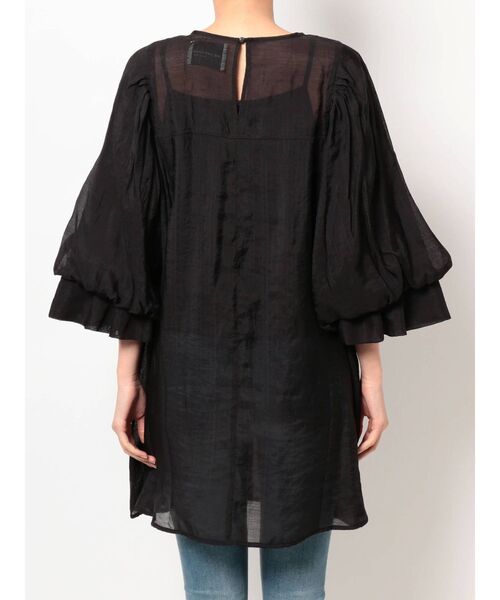 THE DAYZ TOKYO(ザデイズトーキョー)の「【THE DAYZ TOKYO】キャンディースリーブフレアチュニック(シャツ/ブラウス・レディース・オフホワイト/ブラック・FREE)」の17枚目の写真