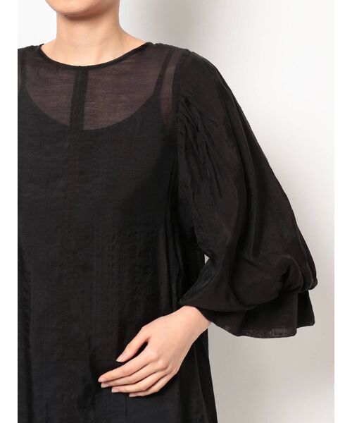 THE DAYZ TOKYO(ザデイズトーキョー)の「【THE DAYZ TOKYO】キャンディースリーブフレアチュニック(シャツ/ブラウス・レディース・オフホワイト/ブラック・FREE)」の19枚目の写真