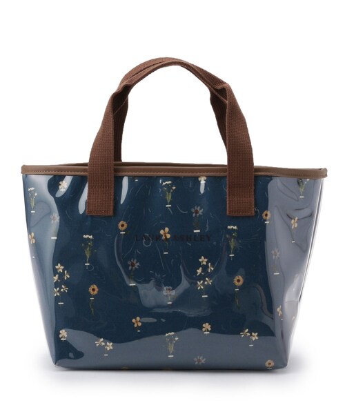 LAURA ASHLEY(ローラアシュレイ)の「ボタニカルPVCトートバッグ(トートバッグ・レディース・ネイビー系/ホワイト系1/ピンク系5・00)」の2枚目の写真