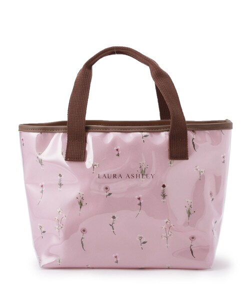 LAURA ASHLEY(ローラアシュレイ)の「ボタニカルPVCトートバッグ(トートバッグ・レディース・ネイビー系/ホワイト系1/ピンク系5・00)」の3枚目の写真