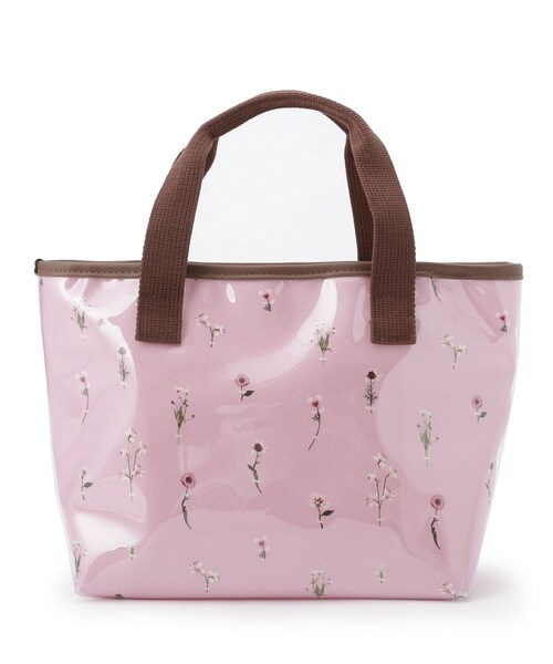 LAURA ASHLEY(ローラアシュレイ)の「ボタニカルPVCトートバッグ(トートバッグ・レディース・ネイビー系/ホワイト系1/ピンク系5・00)」の6枚目の写真