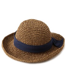 DRESKIP | ギャザーリボン細編みハット(ハット)