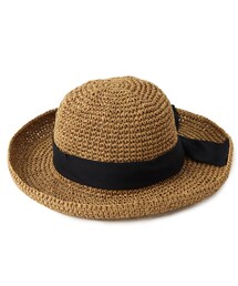 DRESKIP | ギャザーリボン細編みハット(ハット)