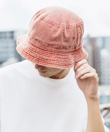 newhattan（ニューハッタン）の「NEWHATTAN ニューハッタン Bucket Hat -pigment dyed- ピグメントダイ バケットハット（ハット・レディース）」