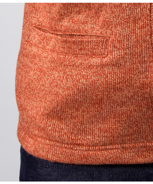 JUNRED（ジュンレッド）の「【JUNMEN】ニットライクＶカーディガン（カーディガン/ボレロ・メンズ・ダークブラック/カーキ/オレンジ・MEDIUM/LARGE）」の18枚目の写真