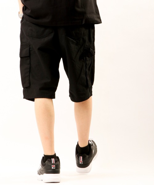 POWER TO THE PEOPLE(パワートゥーザピープル)の「【POWER TO THE PEOPLE】リップイージーカーゴショーツ(ショートパンツ/ハーフパンツ)(カーゴパンツ・メンズ・ブラック/アイボリー/ベージュ/カーキ・LL/M/L)」の15枚目の写真