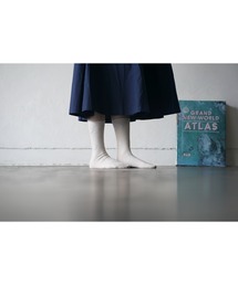 ALCEDO （アルセド）の「【ALCEDO】花柄 月柄 フラワー ムーン ソックス（ソックス/靴下）」