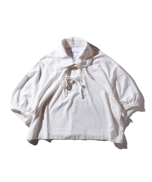 F/CE. (エフシーイー)の「F/CE. RECYCLE COTTON SHIRT LIKE / エフシーイー リサイクルコットン シャツライク(シャツ/ブラウス・レディース・オレンジ/グリーン/ブラック/アイボリー・MEDIUM/SMALL)」の14枚目の写真