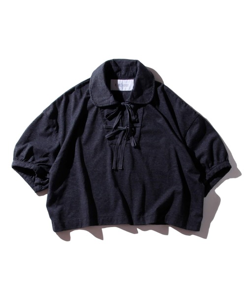 F/CE. (エフシーイー)の「F/CE. RECYCLE COTTON SHIRT LIKE / エフシーイー リサイクルコットン シャツライク(シャツ/ブラウス・レディース・オレンジ/グリーン/ブラック/アイボリー・MEDIUM/SMALL)」の7枚目の写真