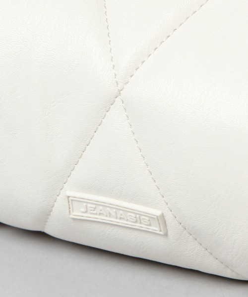 JEANASIS（ジーナシス）の「ボストンパフショルダー/953974（ショルダーバッグ・レディース・ホワイト/ブラック/イエロー・FREE）」の20枚目の写真