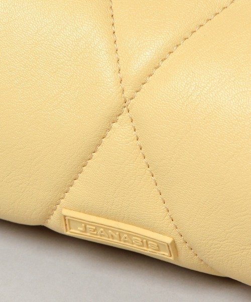 JEANASIS（ジーナシス）の「ボストンパフショルダー/953974（ショルダーバッグ・レディース・ホワイト/ブラック/イエロー・FREE）」の10枚目の写真