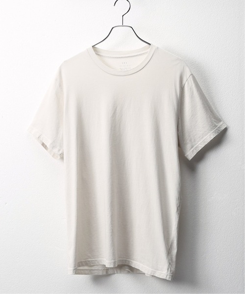 SAVE KHAKI UNITED(セーブカーキユナイテッド)の「【SAVE KHAKI UNITED /セーブカーキユナイテッド】S/S SUPIMA CREW TEE(Tシャツ/カットソー・メンズ・ブラック/ホワイト/ホワイト×ホワイト/サファリグリーン/ピンク系その他/ダークブルー/Red・SMALL/MEDIUM/LARGE)」の2枚目の写真